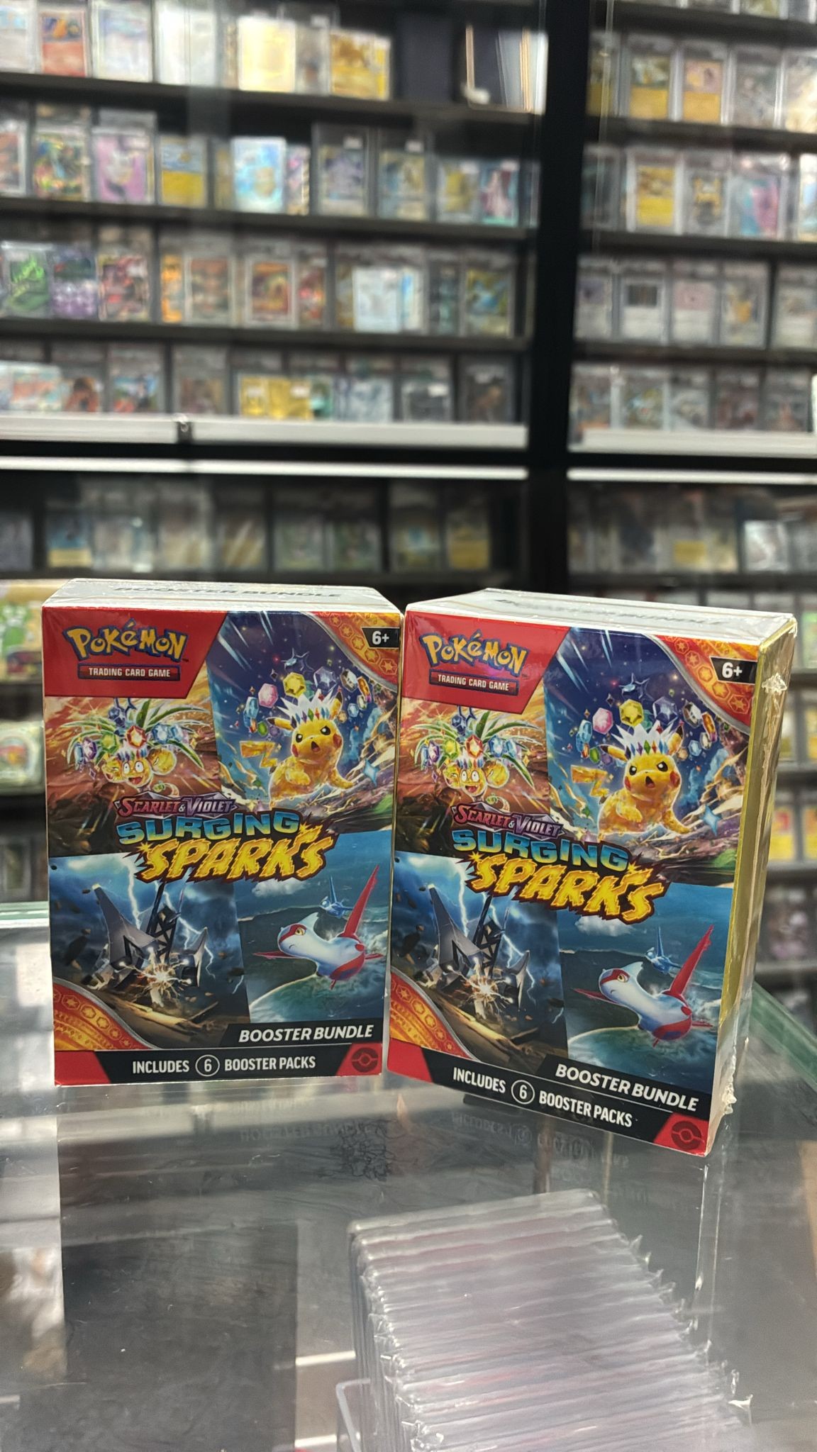 Pokmon TCG: Scarlet & Violet Surging Sparks Booster Bundle (x6) - Unity Toy