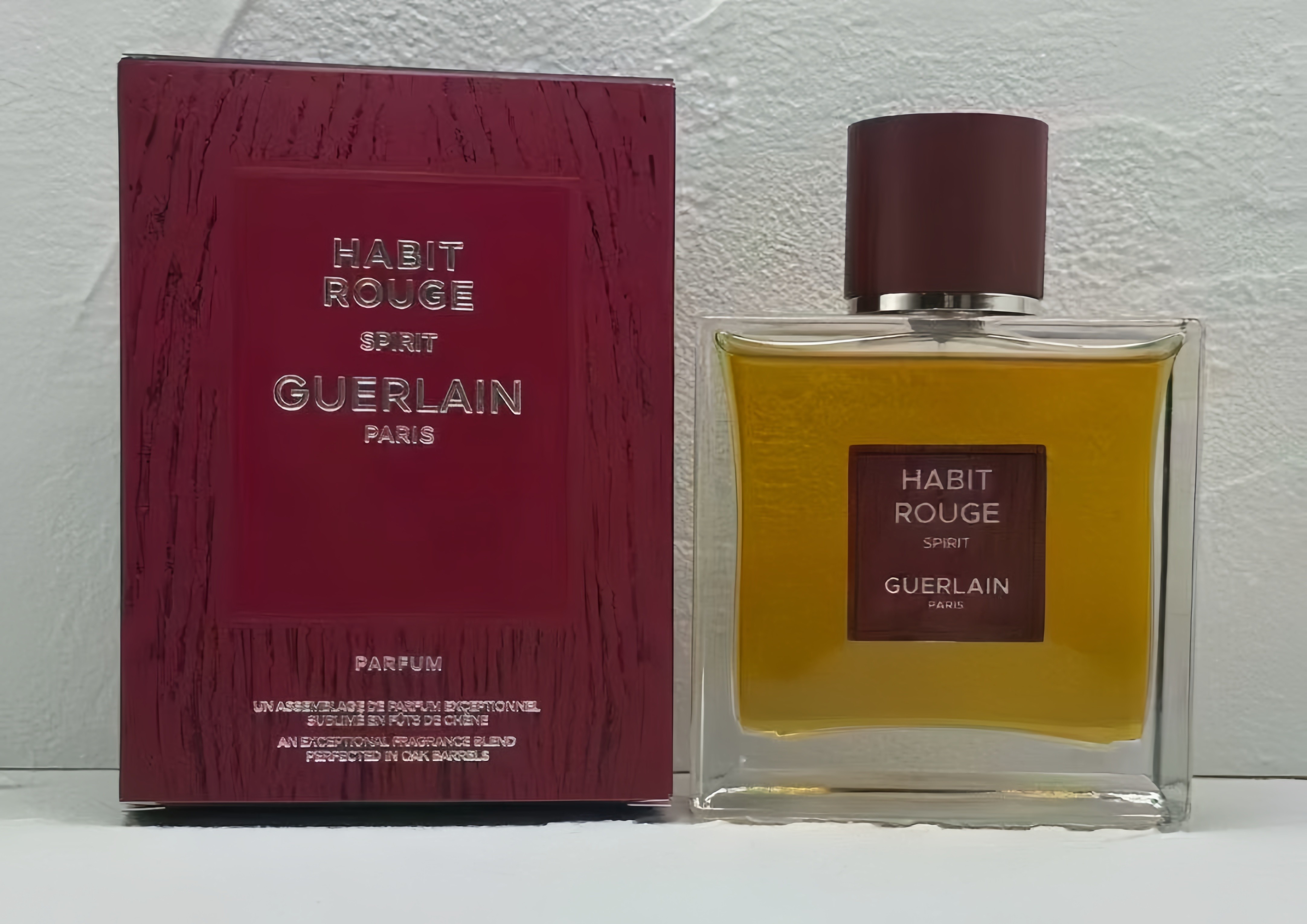 Guerlain Habit Rouge Spirit 紅醇享女士香精木盒版100ml