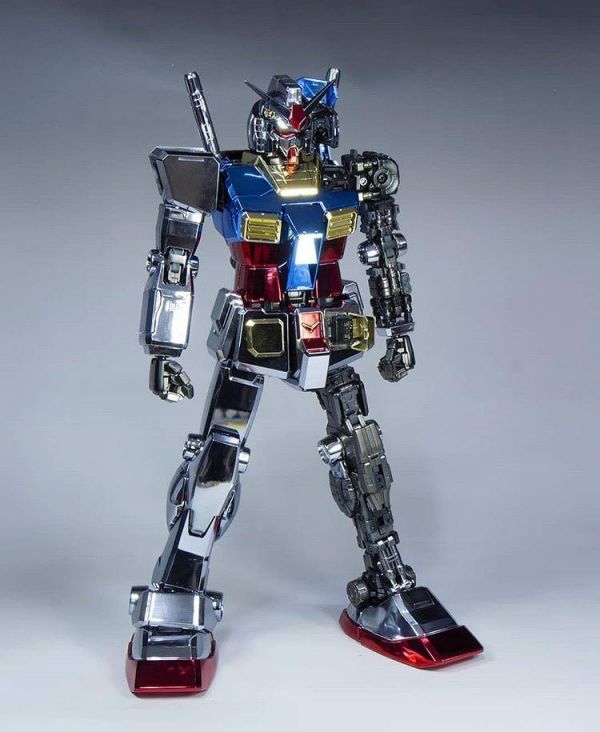 PG 1/60 RX-78-2 Gundam Chrome Plated Version 海外限定限量