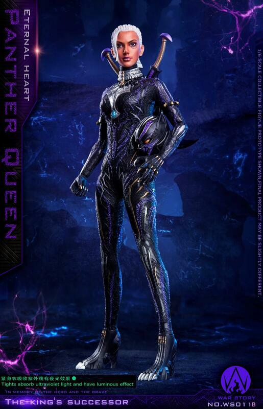 WAR STORY 1/6 黑豹女王Panther Queen 豪華版WS011-B - SBT