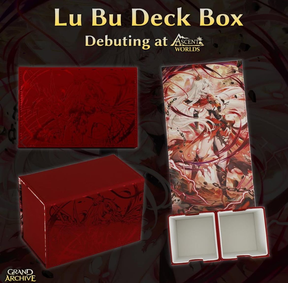 Grand Archive Lu Bu Deck Box - SBT