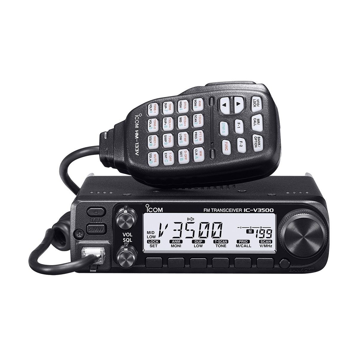ICOM IC-V3500 無線電單頻車機VHF 65w - 409MALL