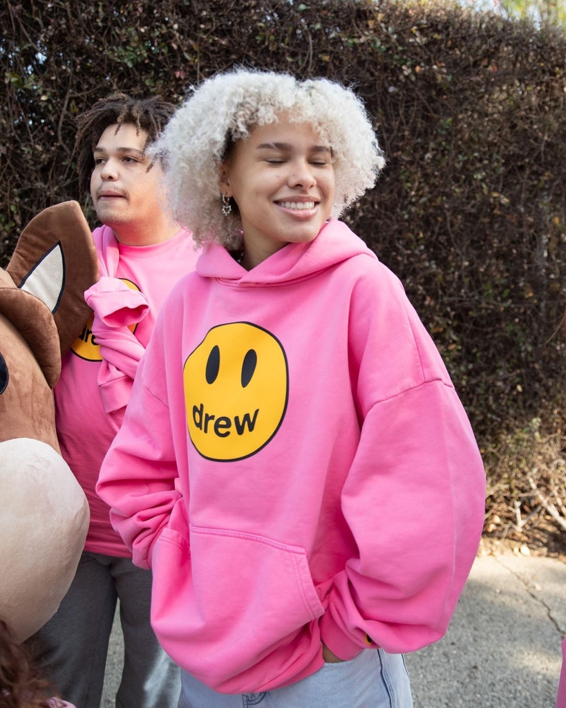 Drew house pink hoodie / パーカー drew house mascot hoodie hot pink Men's - SS22 - US