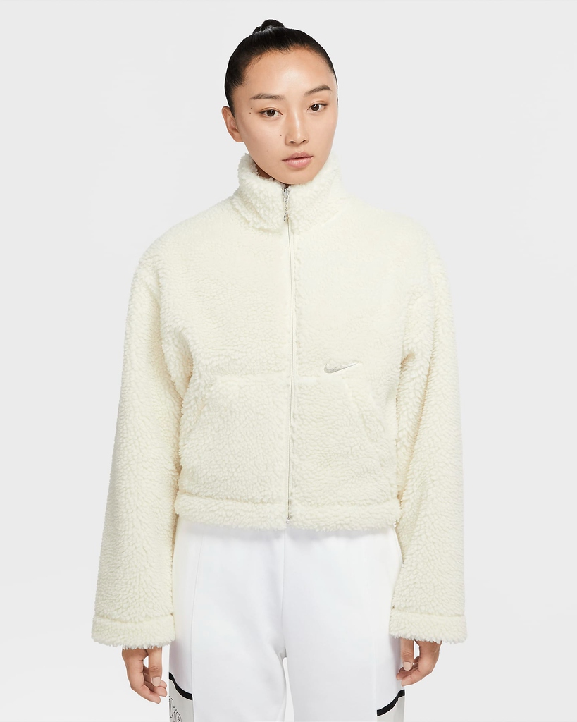 nike sportswear swoosh sherpa