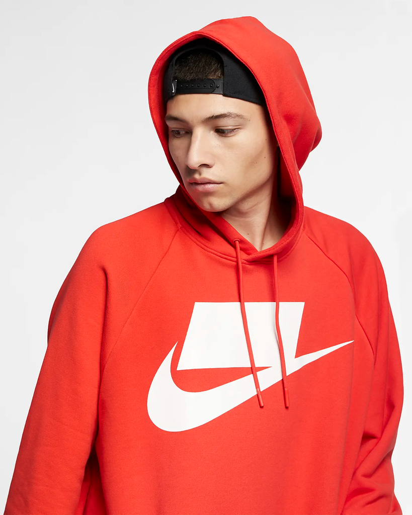 nike block hoodie