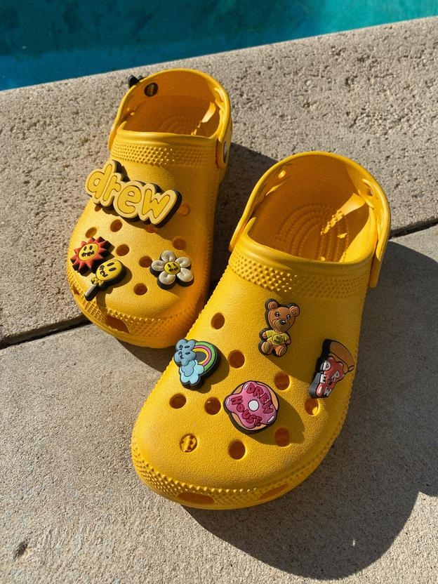 Crocs x Justin Bieber Drew House Classic Clog (YELLOW) - 7749hk