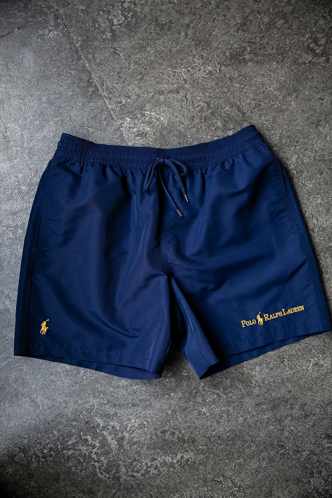 別注POLO RALPH LAUREN beams SwimShorts Polo Ralph Lauren x BEAMS Long Traveler Swim Shorts Black