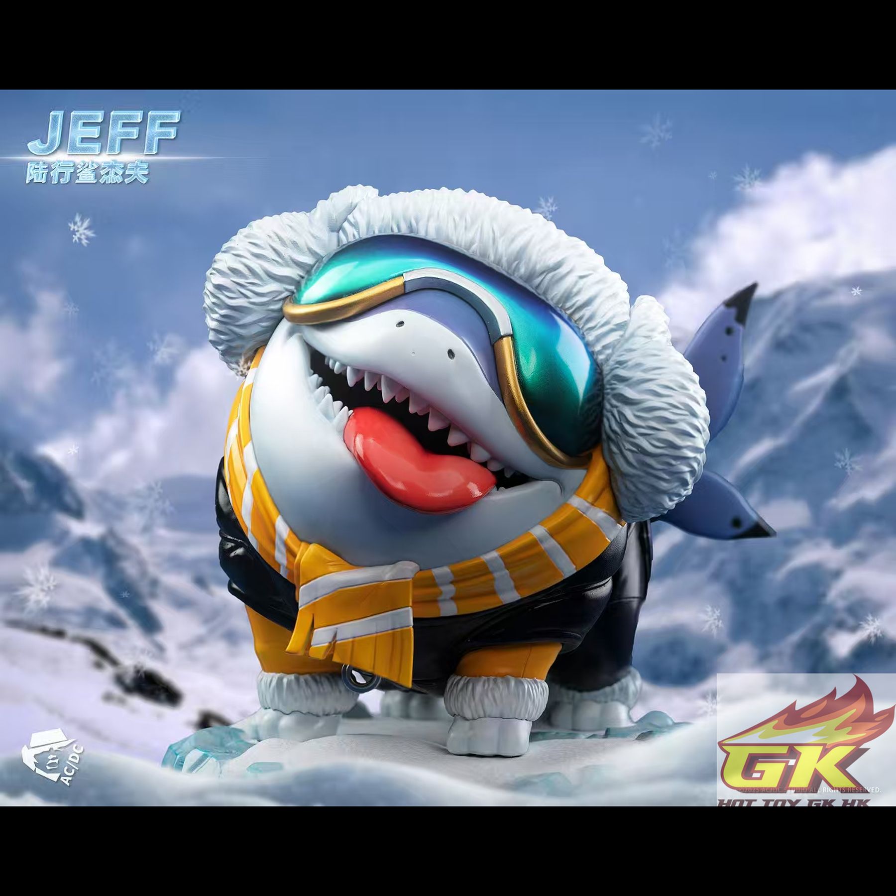 新品預定23533 AC/DC Studio 鯊魚Jeff - HotToyGKHK