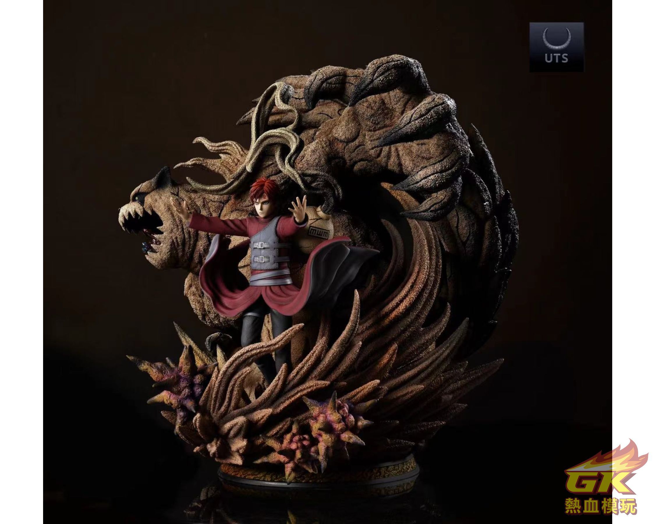 我愛羅 BANPRESTO 代理版-火影忍者疾風傳FIGURE COLOSSEUM 造型忍界大戰