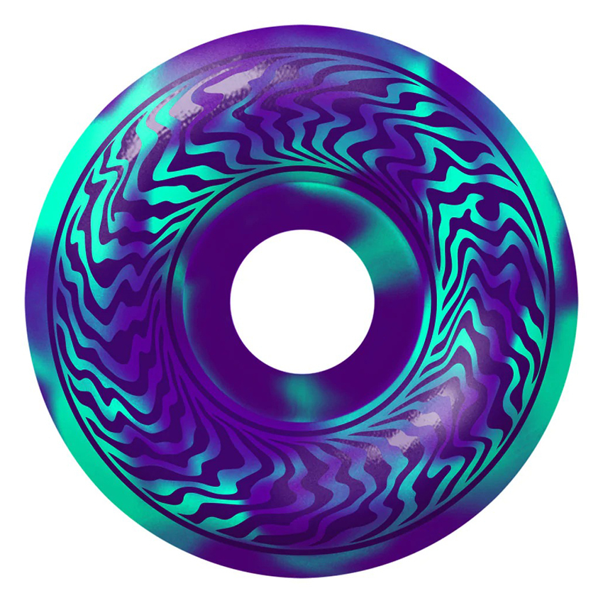 Spitfire Formula 4 Swirled Classic Teal/ Purple (52mm 99Duro