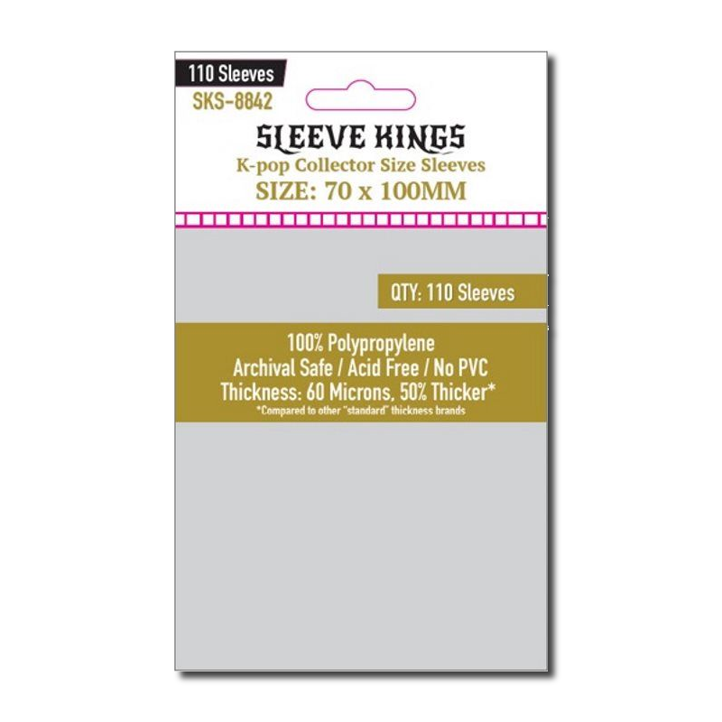 70 x 100 mm card sleeves Kpop