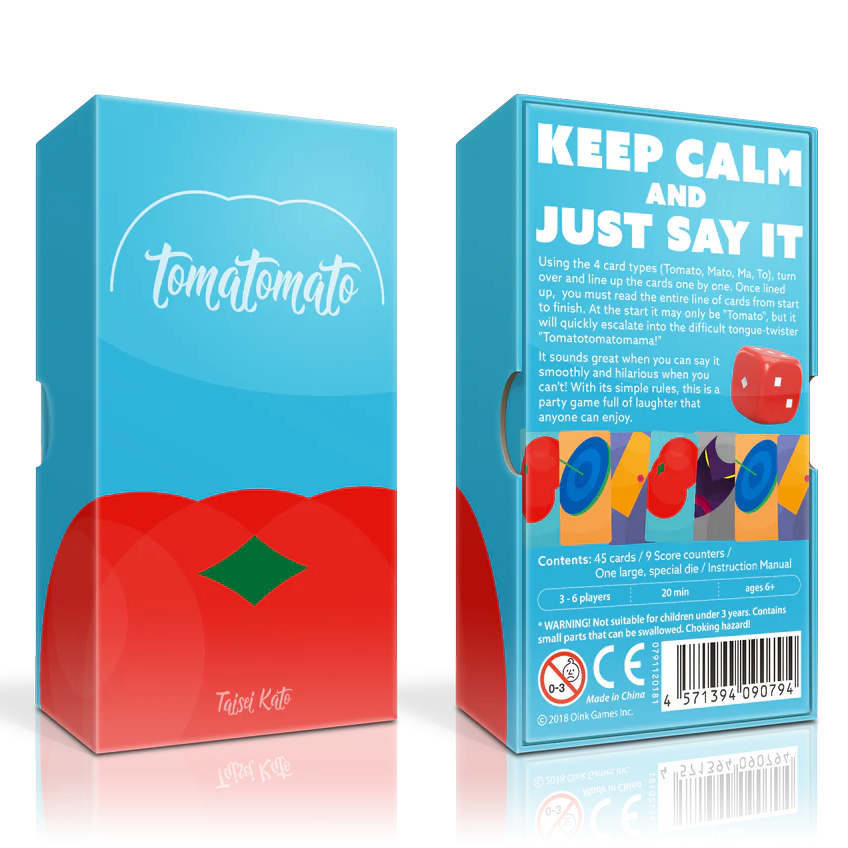 Tomatomato 【Oink系列】Tomatomato (英文版) - Board Game Walker 桌遊行者