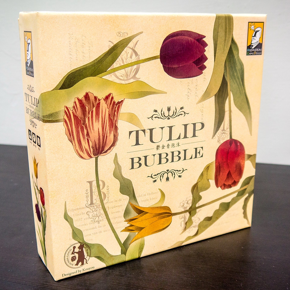 Tulip Bubble 鬱金香泡沫(中英合版) - Board Game Walker 桌遊行者