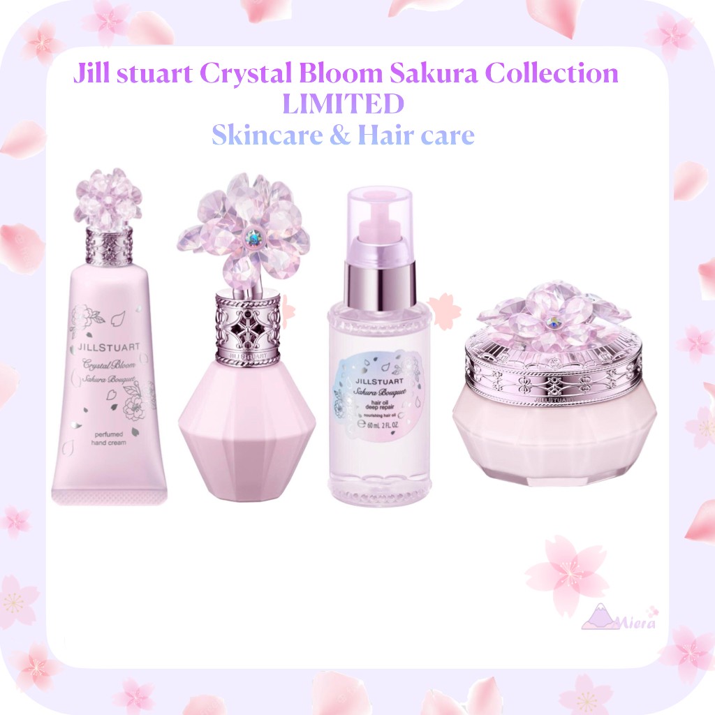 日本Jill Stuart﻿ 春天八重櫻花系列2026年限量發售淡香水香氛身體乳