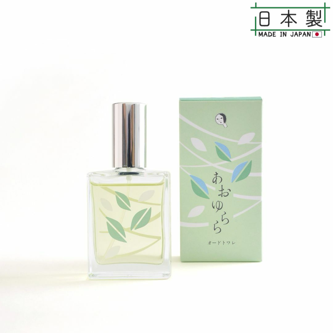 現貨】京都Yojiya 綠茶香味淡香水~ よーじあおゆららオードトワレ25ml