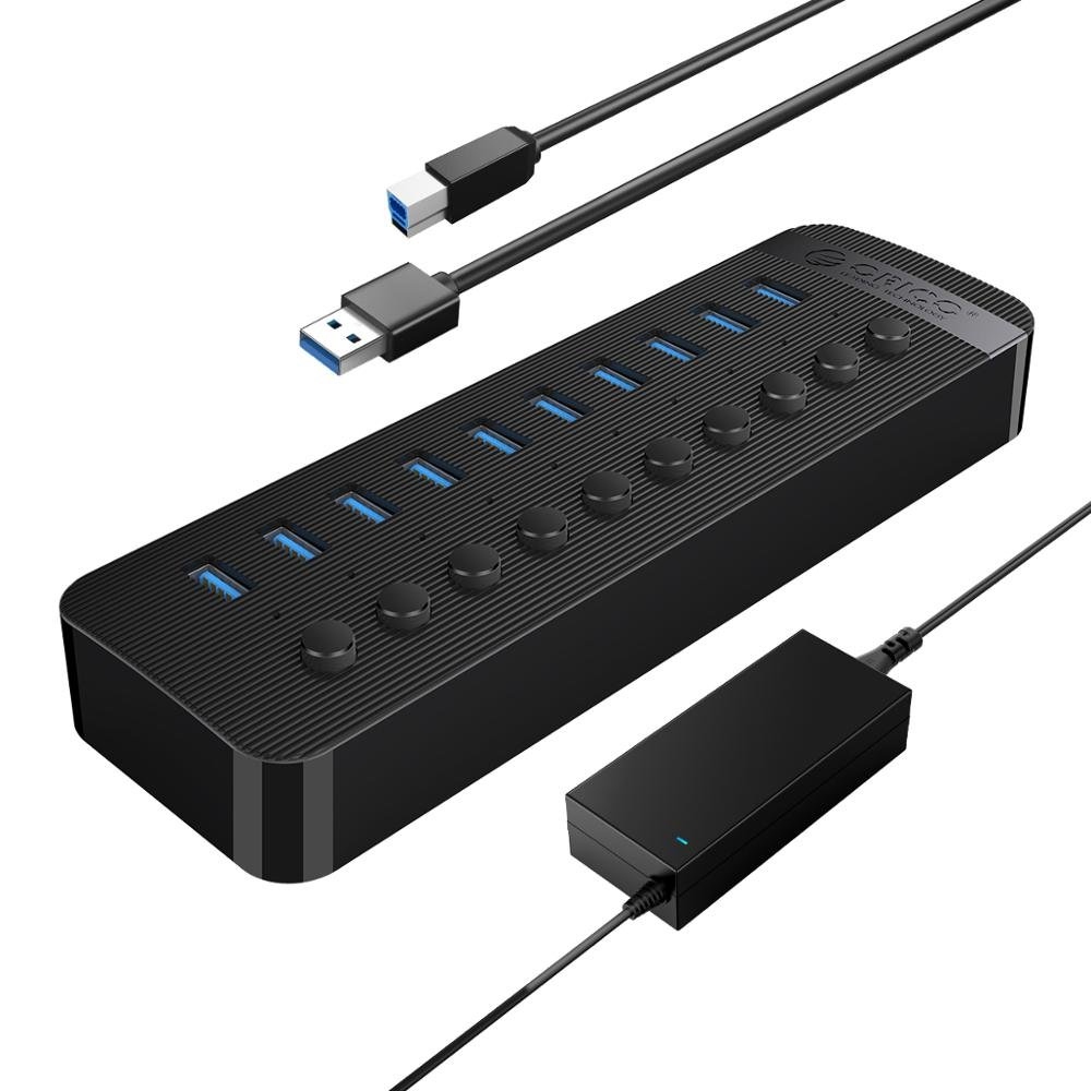 ORICO Multi-Port USB 3.0 Hub BC1.2 With Individual Switches [ - ORICO-HK