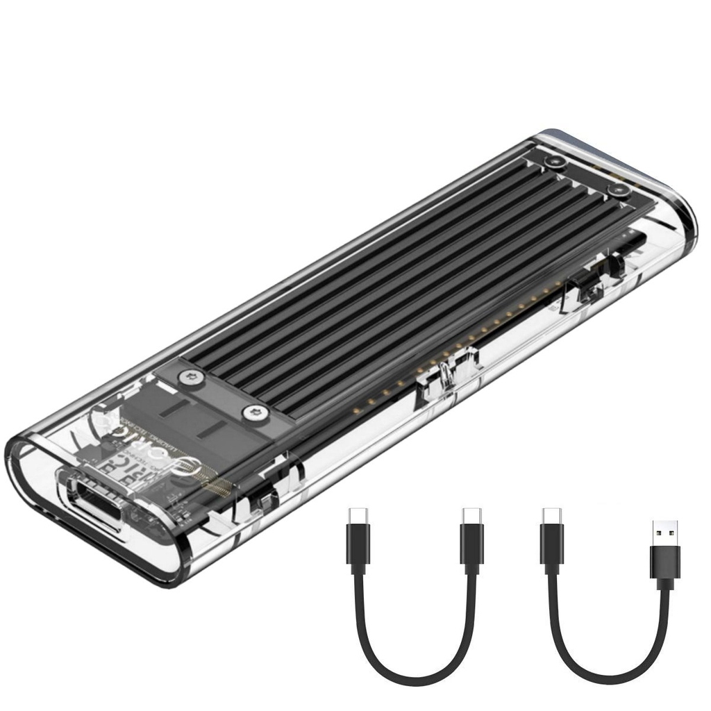 ORICO Transparent 透明USB3.1 Gen2 M-Key NVME SSD Enclosure (10Gbps