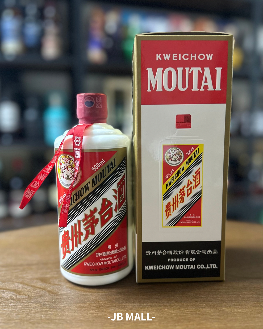 貴州飛天茅台酒53% (2024年) 醬香型500ml - JB MALL WHISKY 貴州飛天茅台酒53% (2024年) 醬香型500ml - JB MALL WHISKY