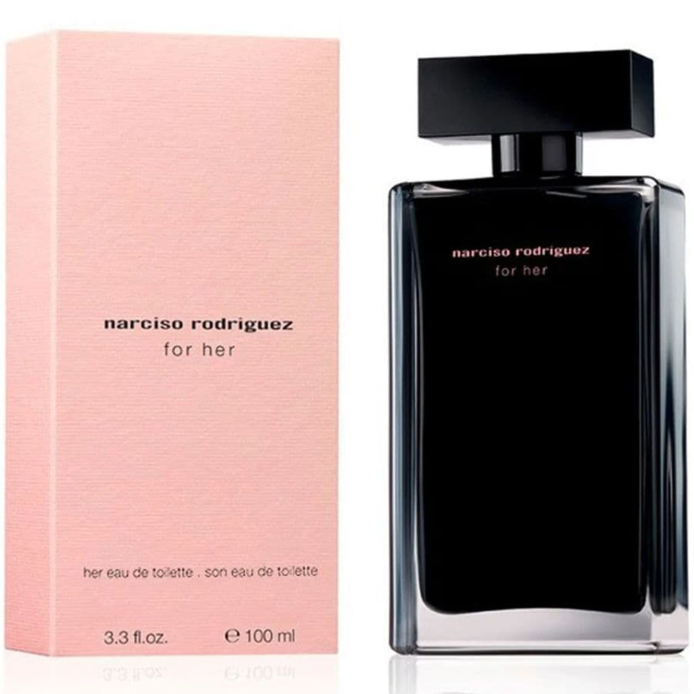 Narciso Rodriguez For Her 女士香水100ml [粉盒]黑瓶- bb
