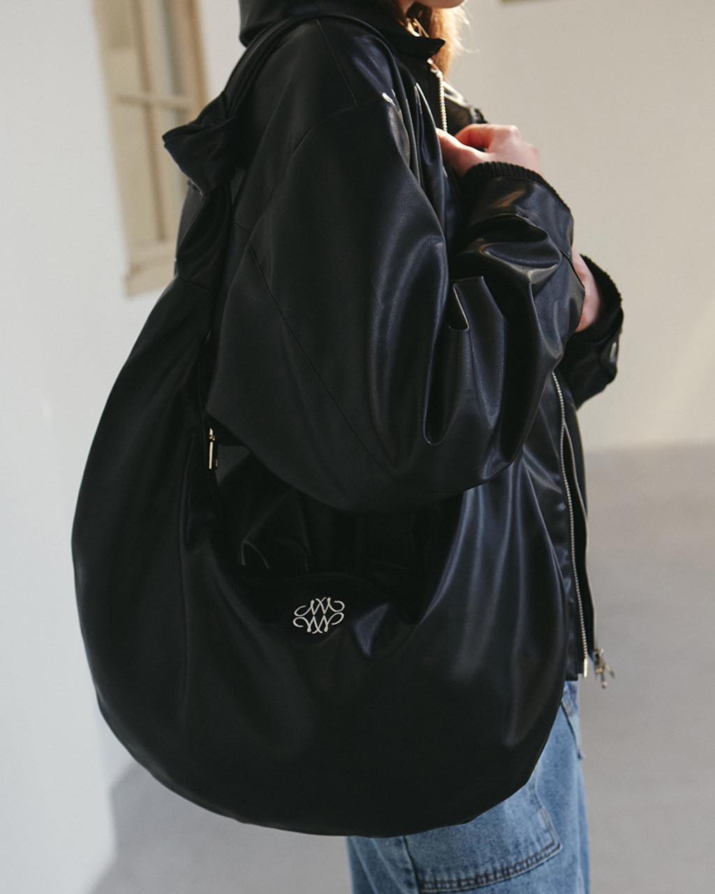 ●NICK NICOLE●NICOLE SHOULDER KNOT BAG バッグ 韓国人気 ○NICK NICOLE○NICOLE SHOULDER KNOT BAG バッグ 韓国人気
