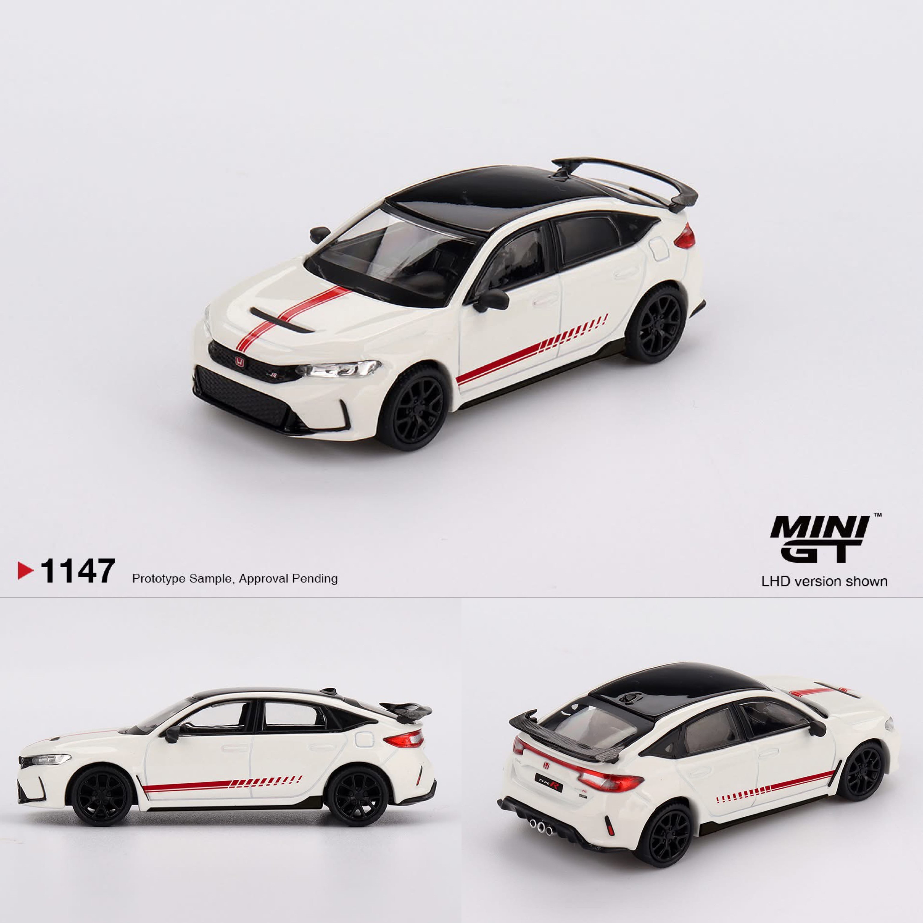預訂Pre-order 》MINI GT 1147 Honda Civic Type R FL5 Ultimate