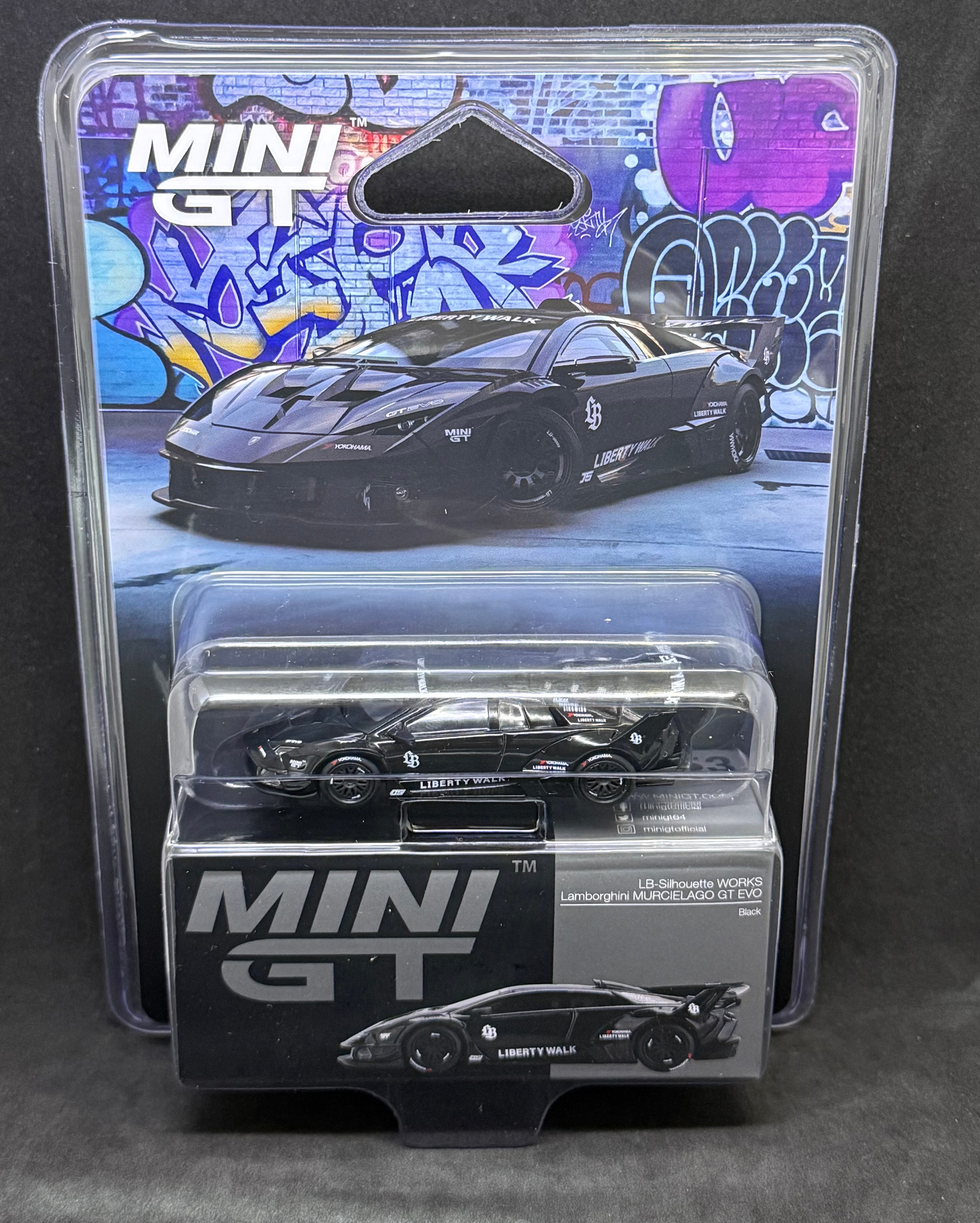 MINI GT 1053 Lamborghini LB-Silhouette WORKS MURCIELAGO GT Evo