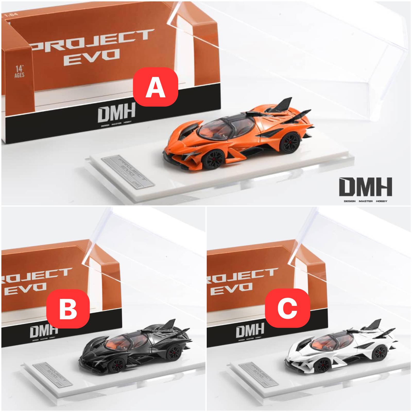 預訂Pre-order 》DMH 1:64合金模型，Apollo Project EVO - JackFat Toys