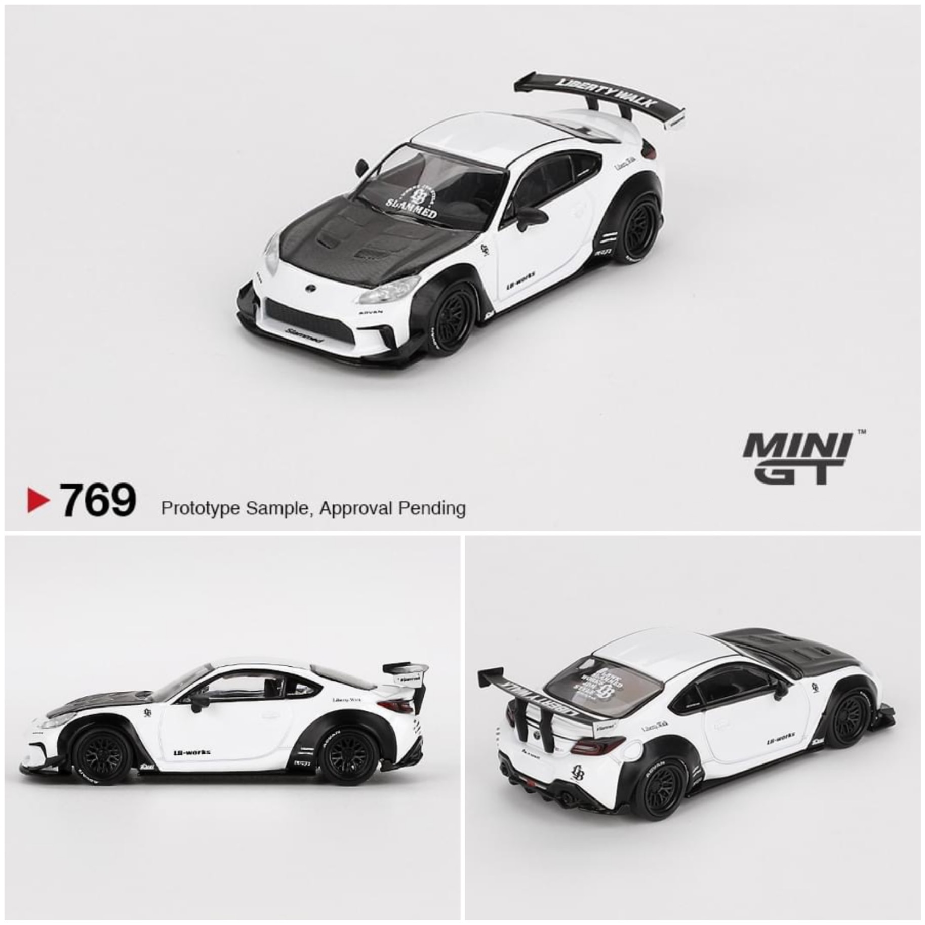 『轟』MINIGT　No.769　トヨタ　GR86・ポップレース　2点 轟様専用』MINIGT No.769 トヨタ GR86・ポップレース 2点 - メルカリ
