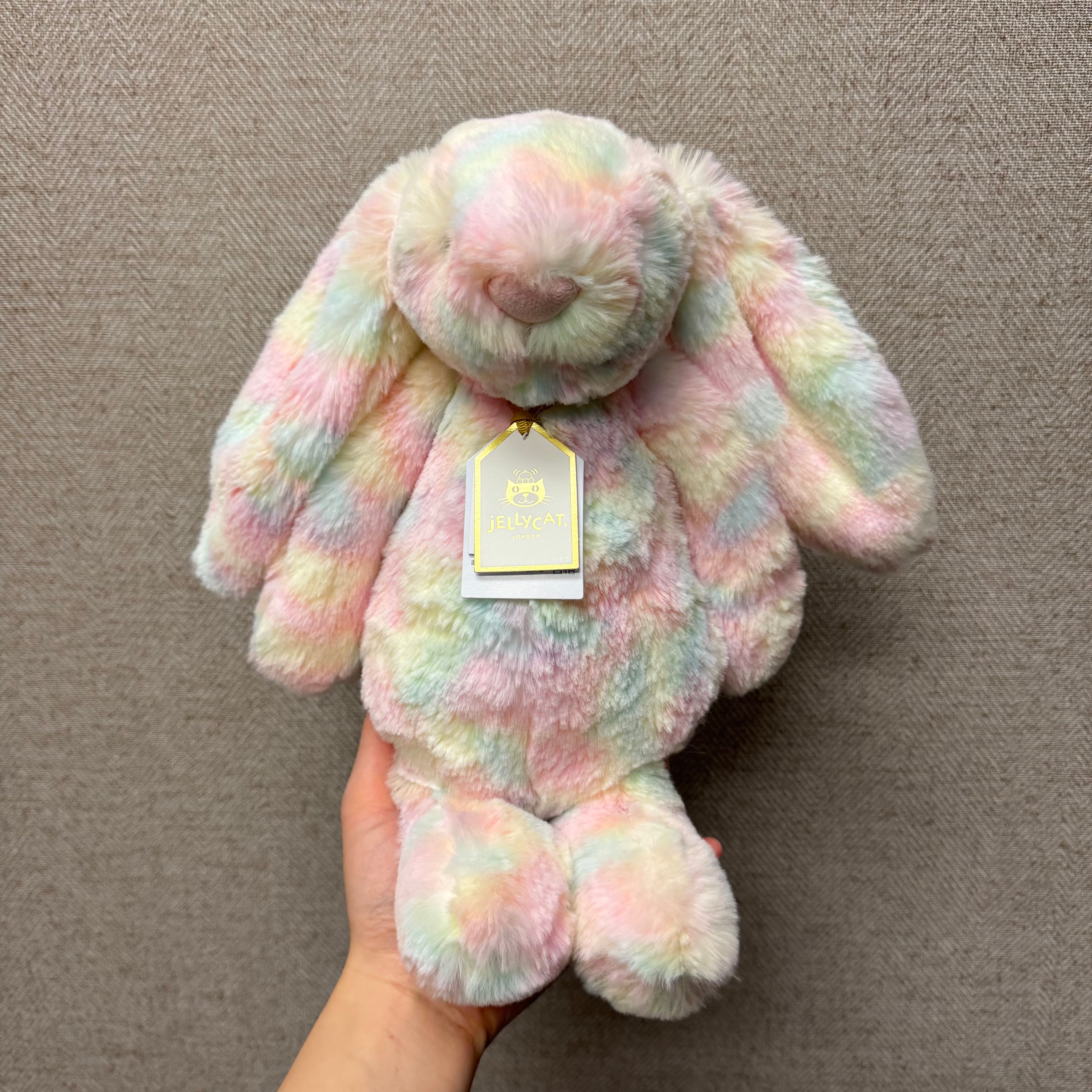 中國限定Jellycat - Luxe Bunny Lazulia 棉花糖兔仔31cm - newvibeshk