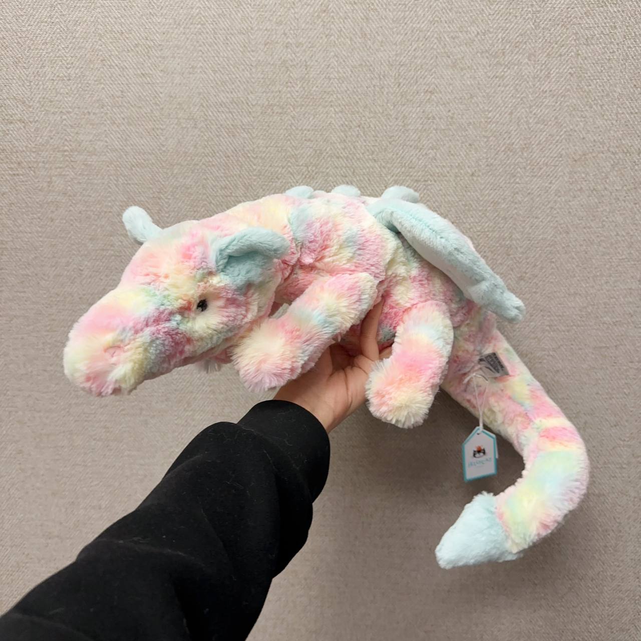 Jellycat - Lazulia Dragon Large 棉花糖龍50cm - newvibeshk