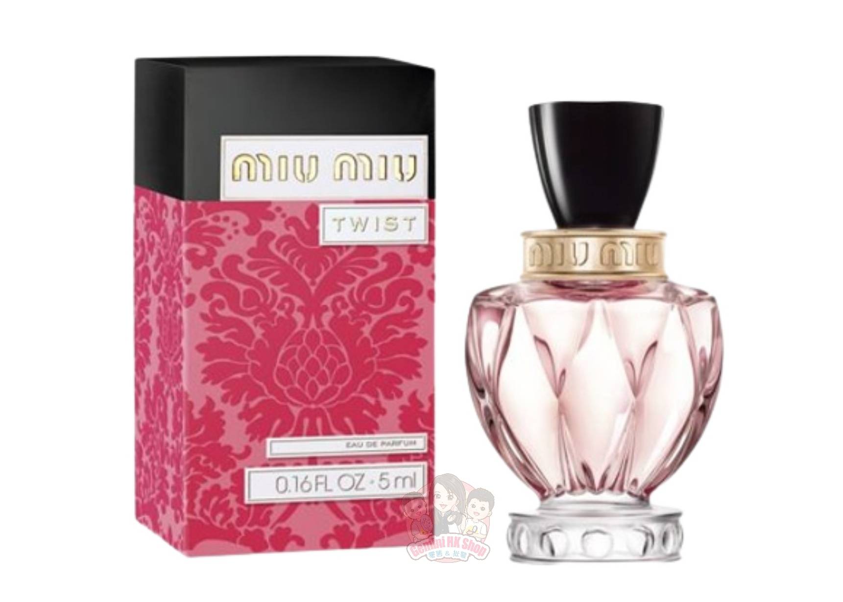 MIU MIU TWIST EAU DE PARFUM淡香水Q版5ml - GeminiHKShop