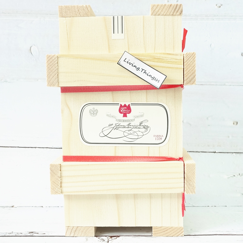 FARINA 1709 Eau de Cologne SPLASH 250 ML 原版古龍水木盒世界上最古老的香水公司- Living Thingsss