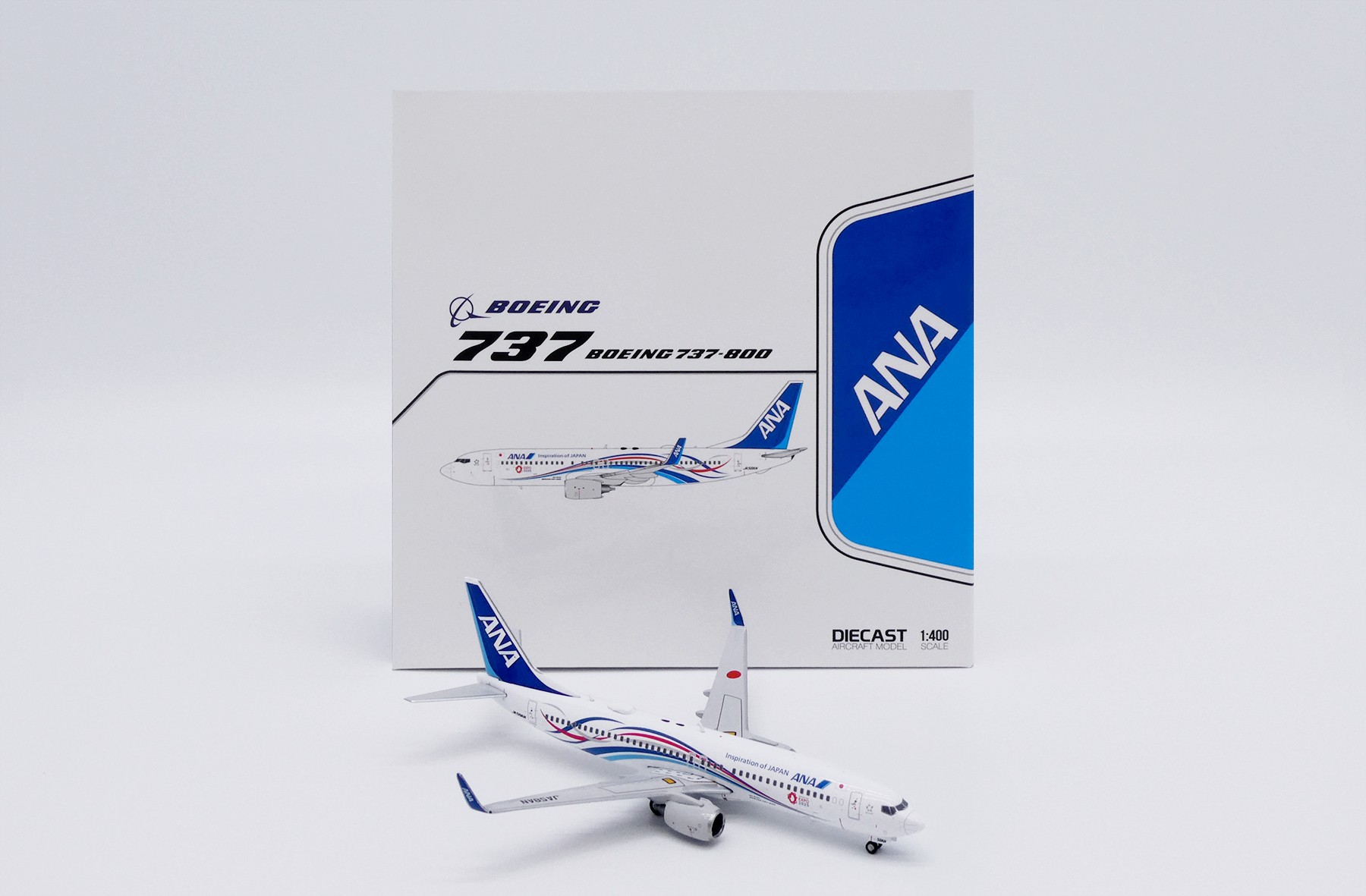 航空機・ヘリコプター ANA 737-800 JA58AN Expo 2025 JC 1:400 ANA 737-800 JA58AN Expo 2025 JC 1:400 - メルカリ