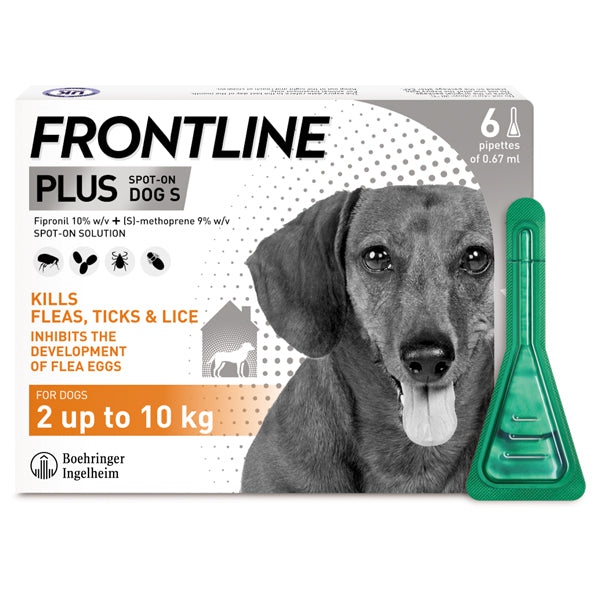 Frontline Plus 狗用滴頸藥水|殺蚤除蜱全效配方|長效保護 - Only4orPets 寵樂部