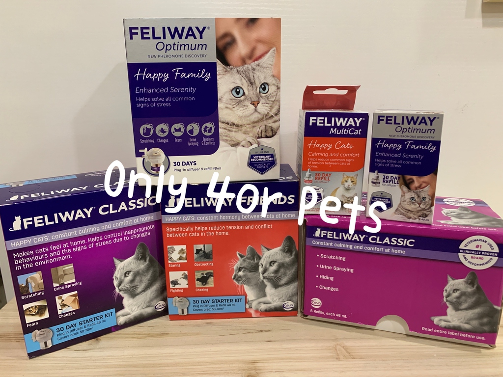 Feliway 貓用情緒舒壓荷爾蒙插電組Classic/Friends/Optimum