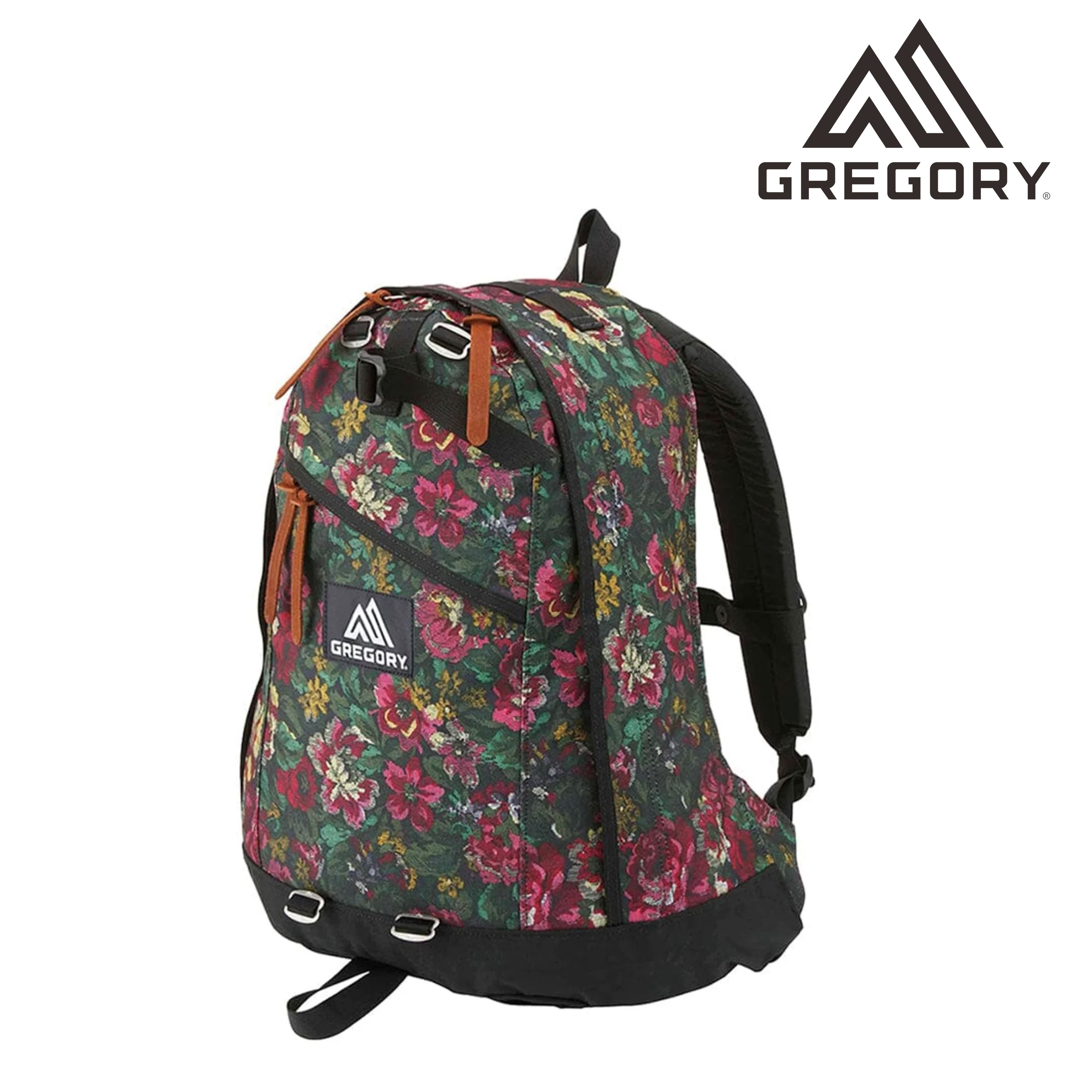 日韓直送GREGORY DAY PACK GARDEN TAPESTRY 26L(綠花) - GD88背囊專門店