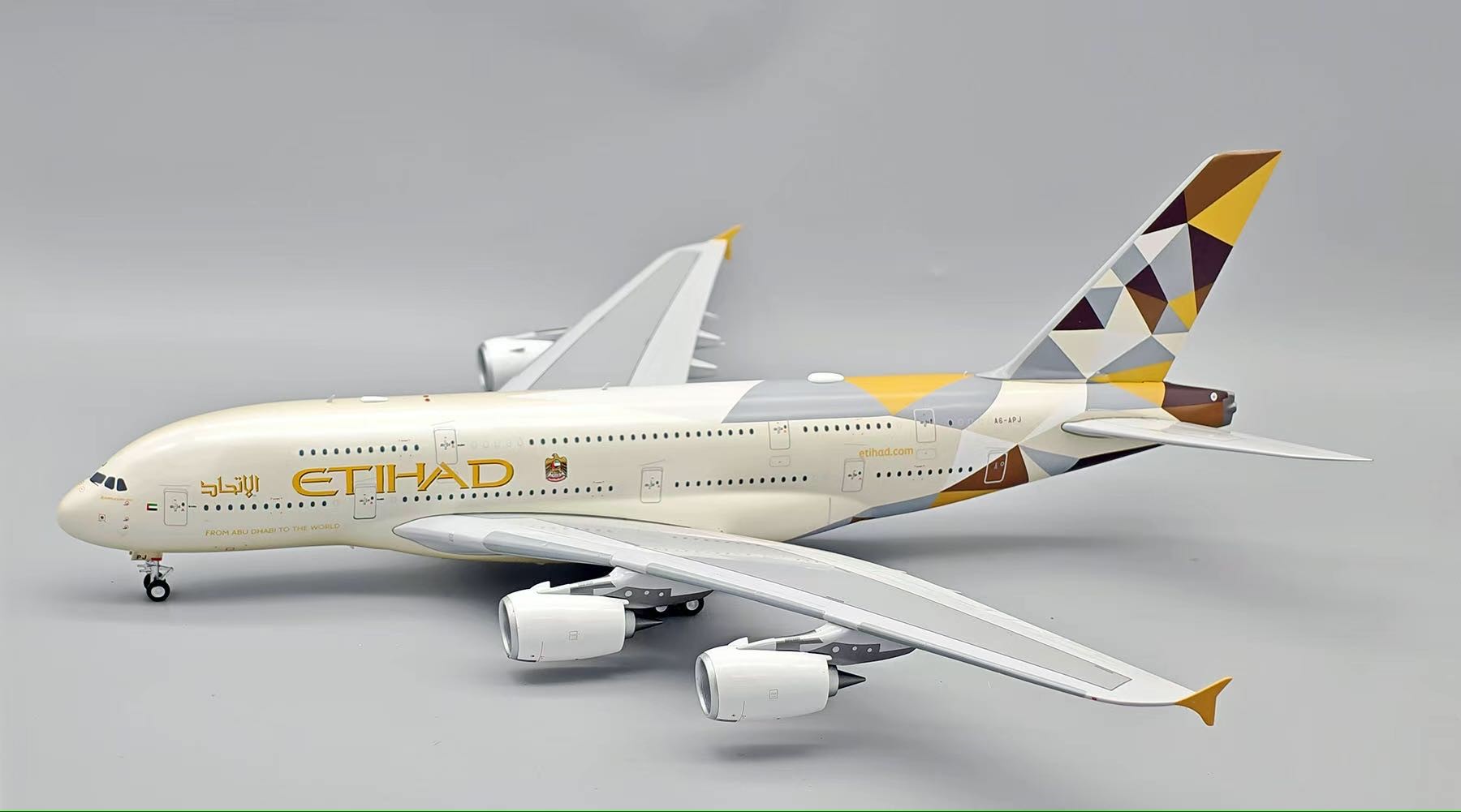 Inflight 1/200 Etihad Airways Airbus A380-800 A6-APJ - 收藏家模型