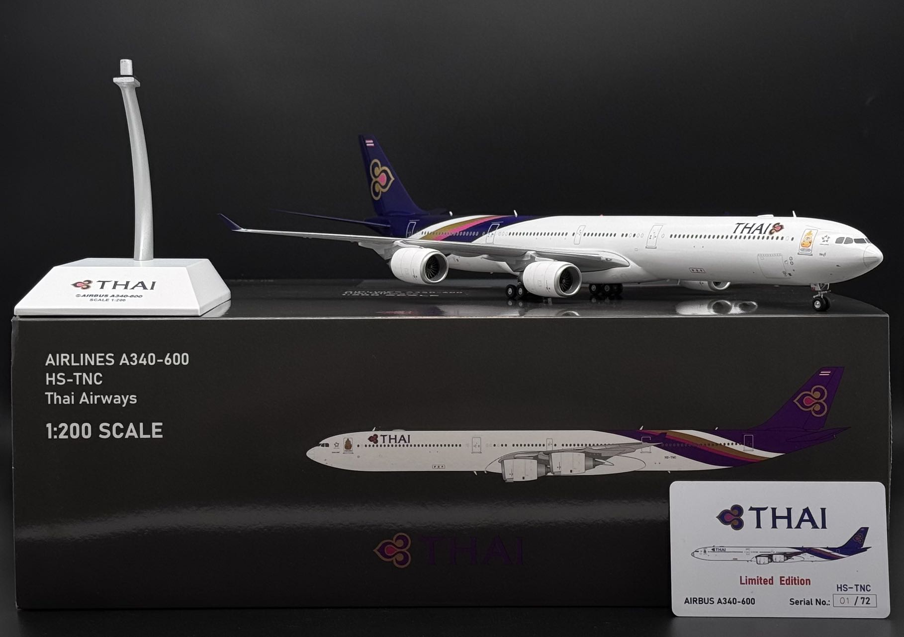 値下げ【JC Wings】A340-600 キャセイパシフィック航空 1/200 値下げ【JC Wings】A340-600 キャセイパシフィック航空 1/200