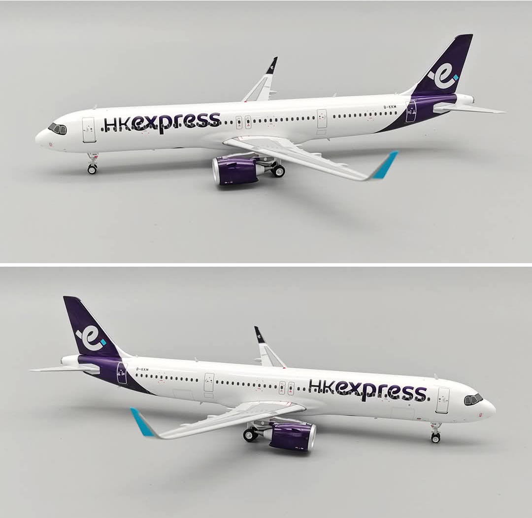 JFOX 1/200 Hong Kong Express B-KKM A321-251NX - 收藏家模型飛機模型