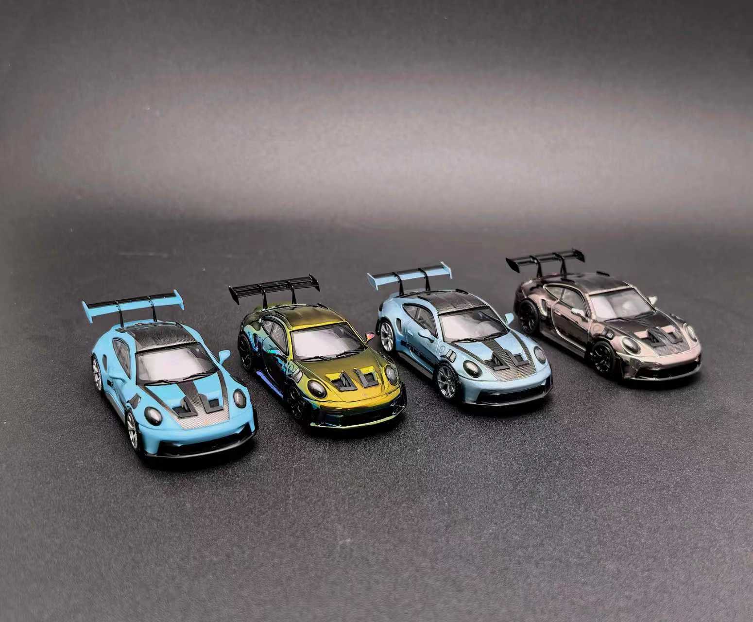 MJ Model 1/64 Porsche 992 GT3 RS Diecast Model (4 Colors) - 收藏家