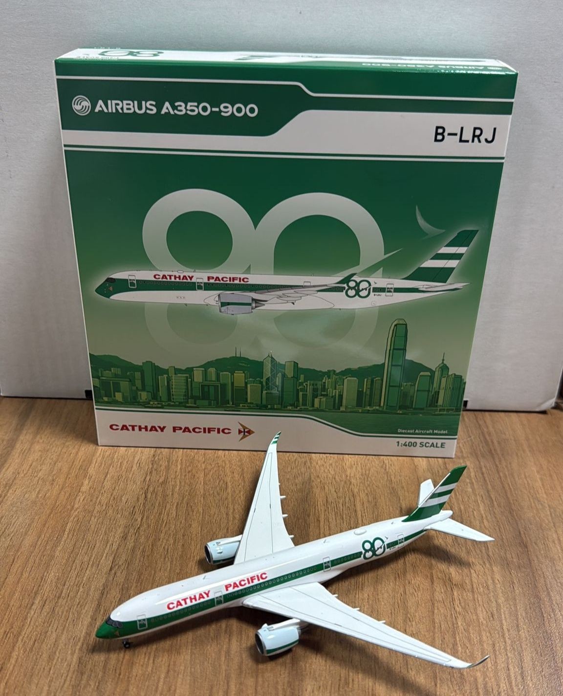 値下げ【レア】1/400 A350-900キャセイ航空80周年記念塗装B-LRJ 國泰