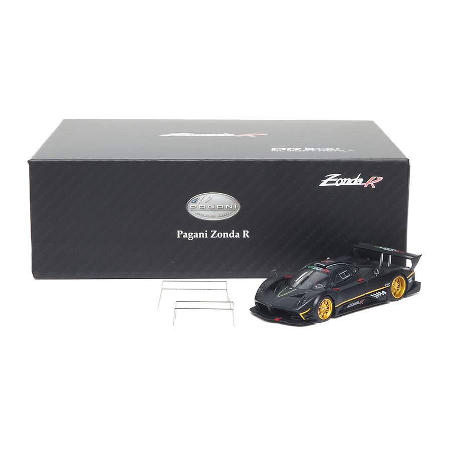 Almost Real ARbox 1/64 Pagani Zonda R Matte Carbon Fiber