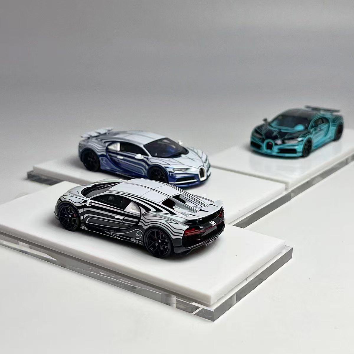 LJM 1/64 Bugatti Chiron Ceramic Dragon (3 Colors) - 收藏家模型飛機