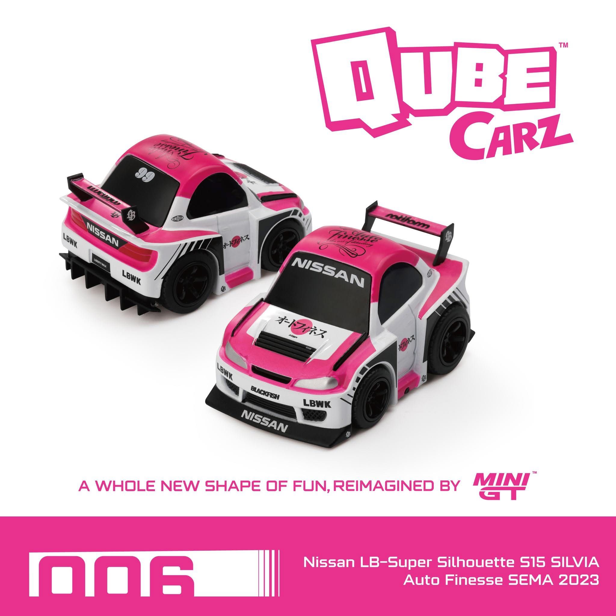 Mini GT X Cube Cars Nissan LB-Super Silhouette S15 SILVIA