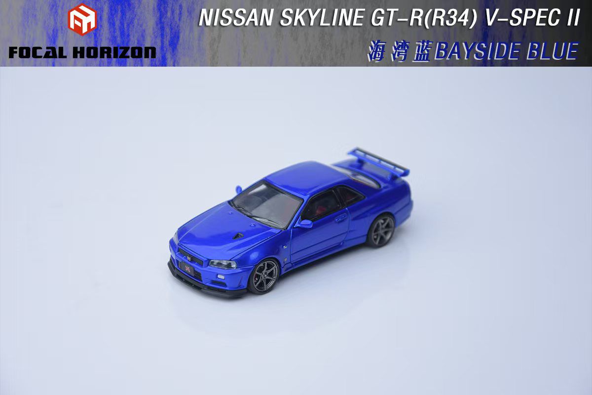 Focal Horizon FH 1/64 Nissan Skyline GT-R R34 V-SPEC-II