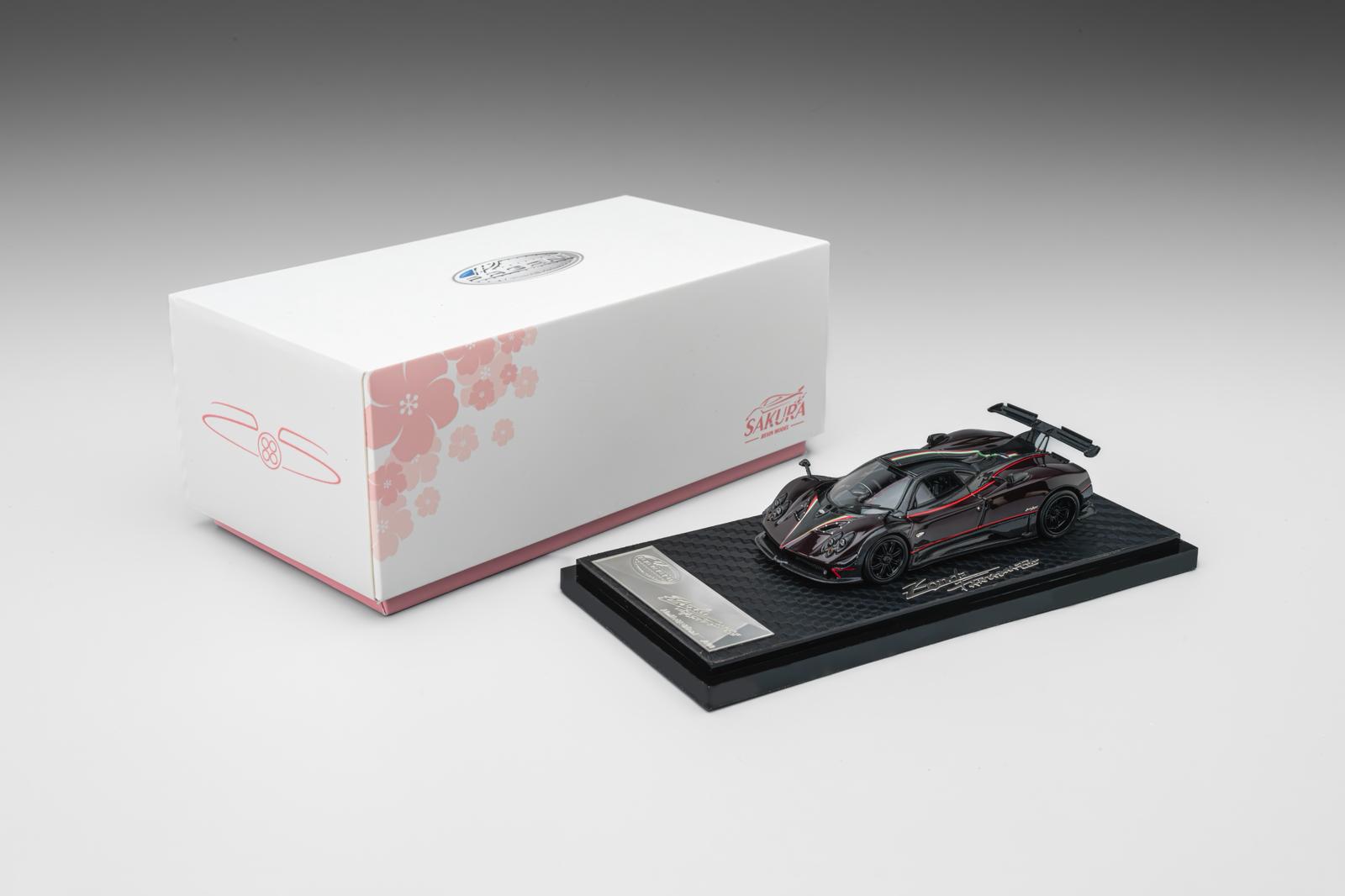 Sakura Model 1/64 Pagani Zonda Fantsma EVO (Resin car model) Red