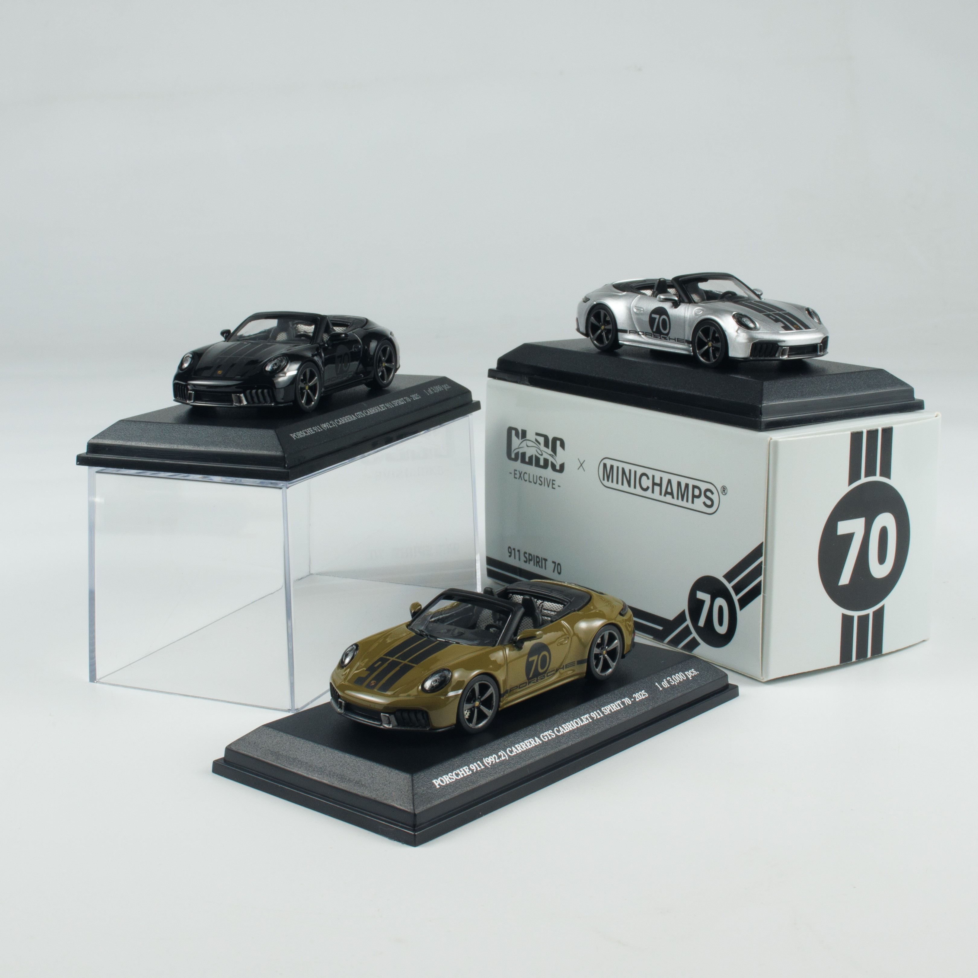 Minichamps 1/64 PORSCHE 911 (992.2) CARRERA GTS CABRIOLET 911