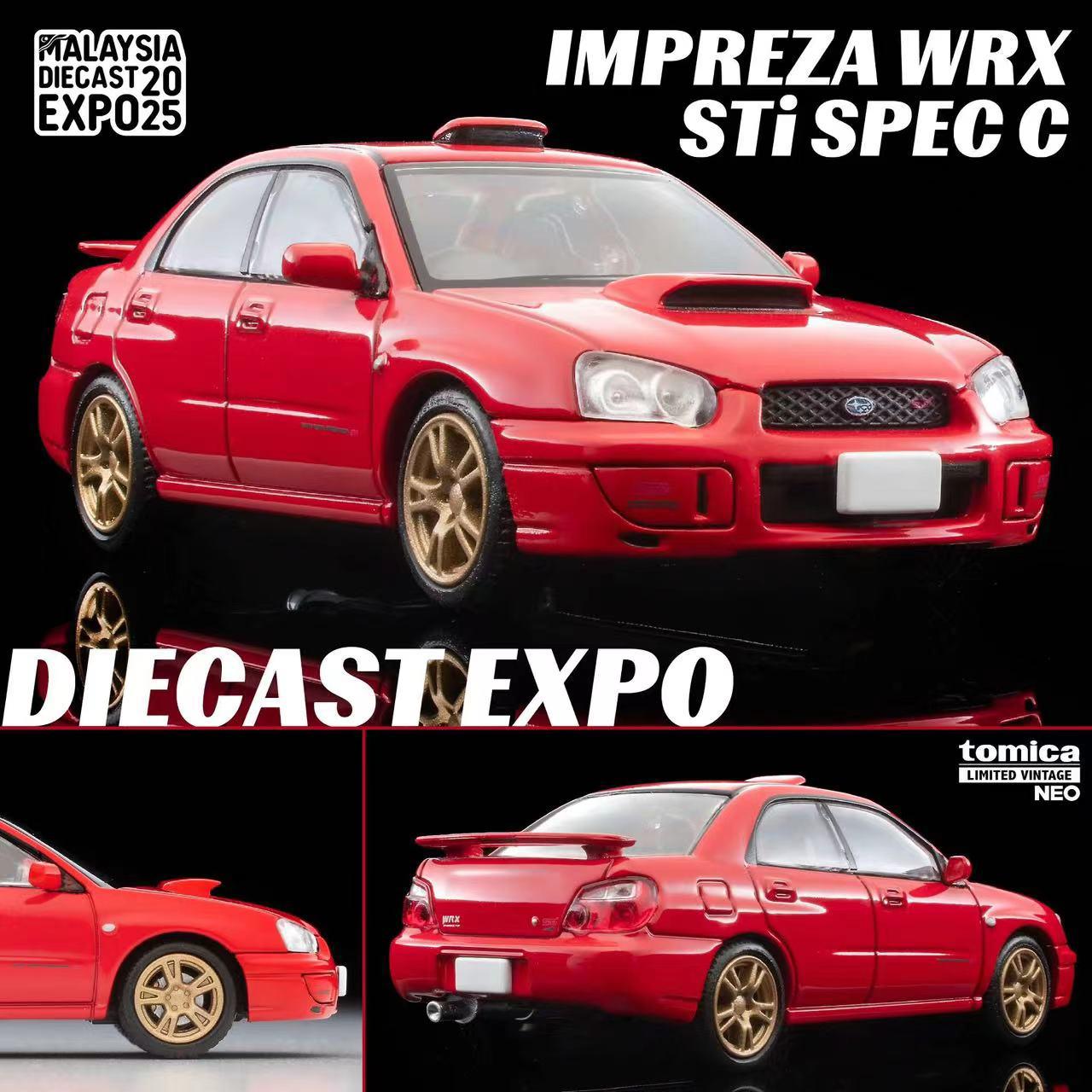 ミニカー TOMYTEC SUBARU IMPREZA WRX STi spec C Tomica Limited Vintage LV Subaru Impreza WRX STi Spec C DIECAST