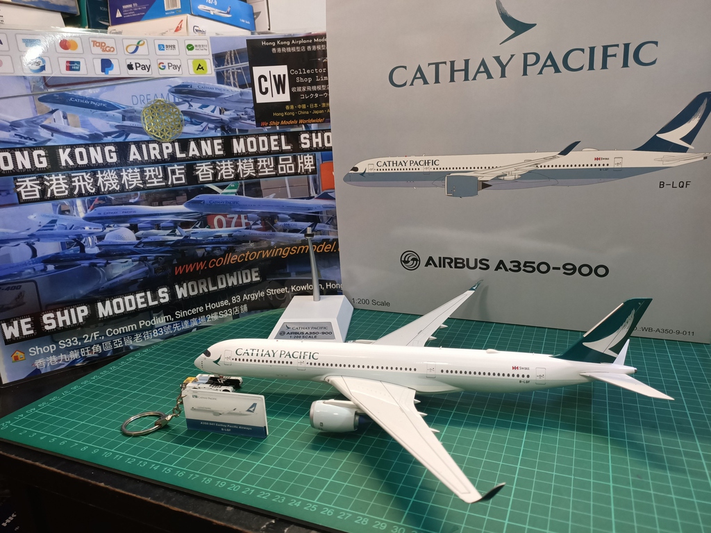 J-Fox 1/200 Cathay Pacific cargo 2機セット PREVIEW: J Fox 1/200 Cathay Pacific L-1011 Tristar Unboxing