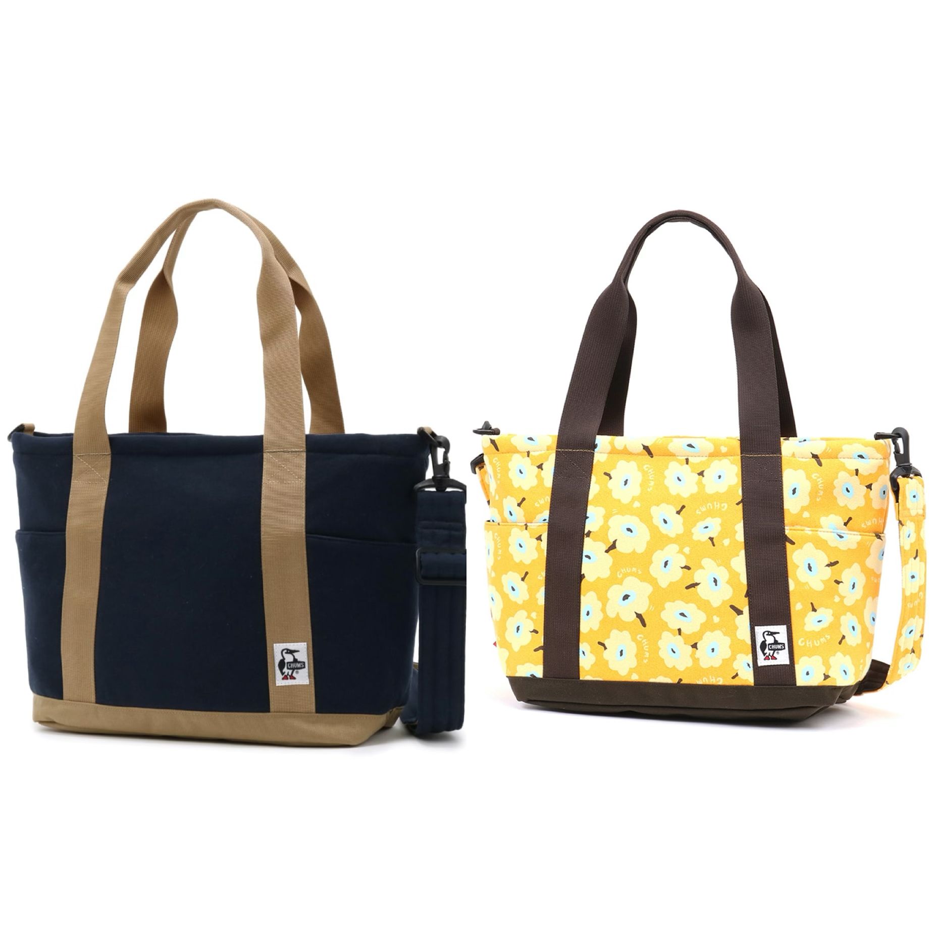 Chums] Tote Bag Sweat Nylon・Jungle CHUMS/チャムス】 Open Top Tote